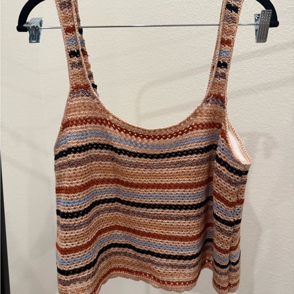 Jessica Simpson Tops - Jessica Simpson Multicolor Striped Tank Top